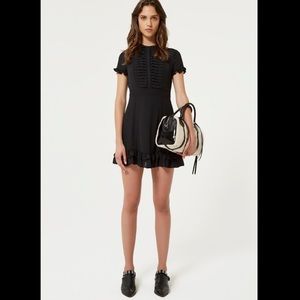 Rebecca Minkoff Ariel Tiered Ruffle Hem Dress